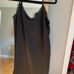 Francesca’s NWT Belora Slip Dress size S black
